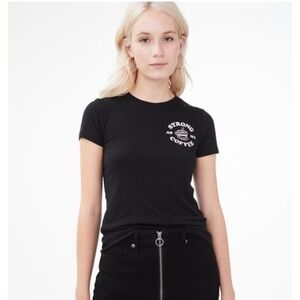 Aeropostale Black Graphic Tee Size Large, NWT